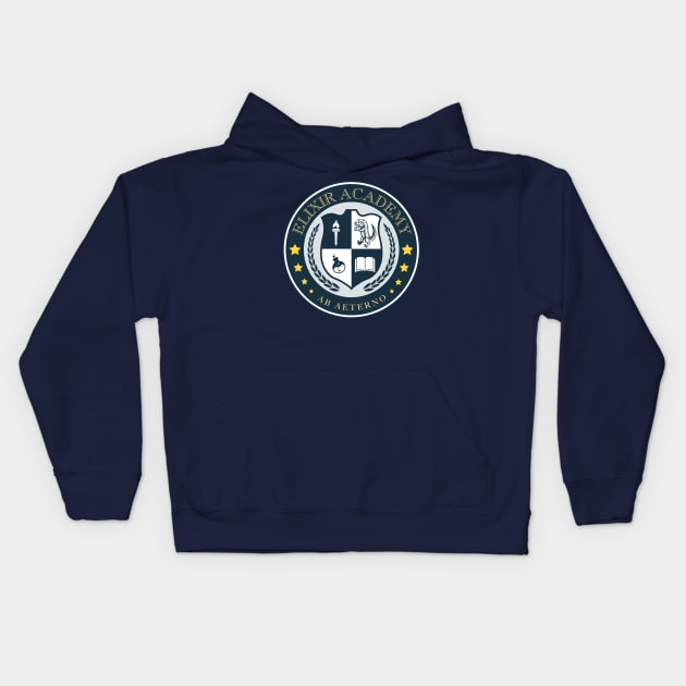 Elixir Academy Seal Kids Hoodie by GZM Podcasts